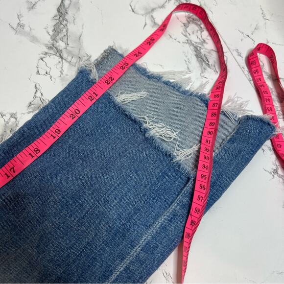 MOTHER Insider Crop Step Fray Jeans in SHAKE WELL SIZE 24 - Picture 4 of 12